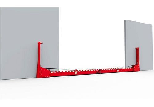 LCF Schwenkbare Doppelbarriere zum Schutz vor Gefahrstoffen und Hochwasser, 4300 x 200 mm, 293032