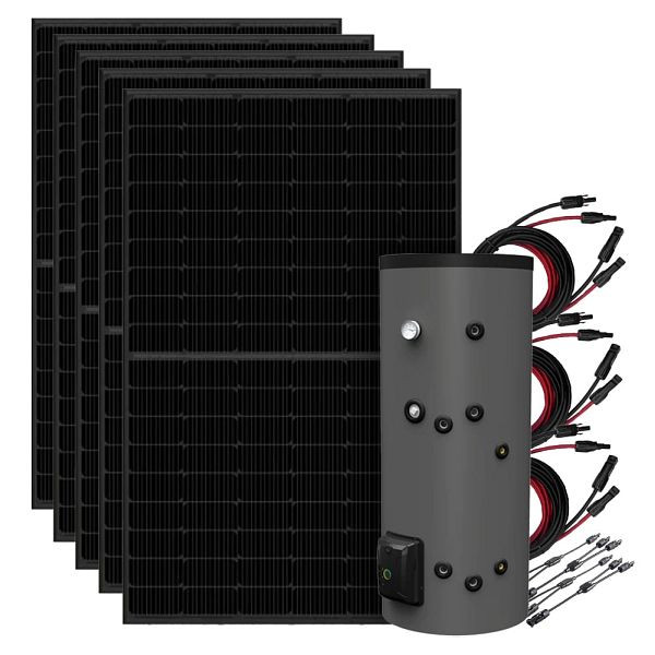 Offgridtec 2,25kWp Solaranlage mit 200L Fothermo Boiler zur Warmwasseraufbereitung, 4-01-018915