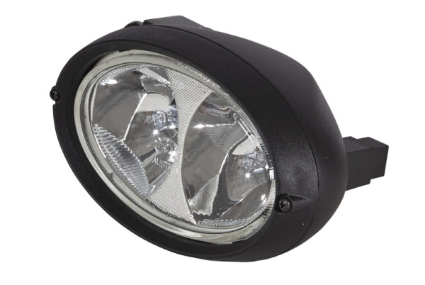 HELLA Halogen-Arbeitsscheinwerfer, Oval 100, 12V, Anbau/geschraubt, für waagerechte Befestigung, weitreichende Ausleuchtung, Stecker: AMP, 1GA 996 161-331