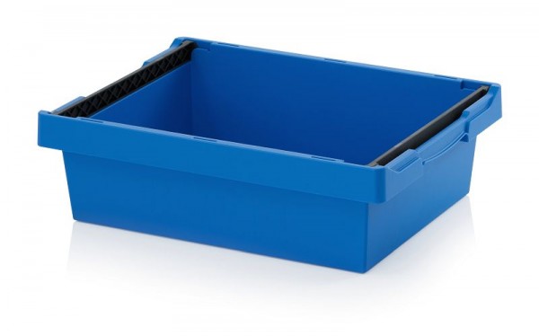 Auer Mehrwegbehälter mit Stapelbügel, LxBxH: 60 x 40 x 17 cm, MBB 6417