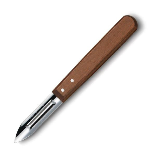 Victorinox Sparschäler, eisgehärteter Edelstahl und Holz, C719