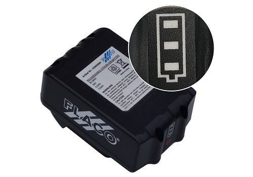 DENIOS FLACO Lithium-Ionen Wechselakku (18 V/4 Ah), 276207