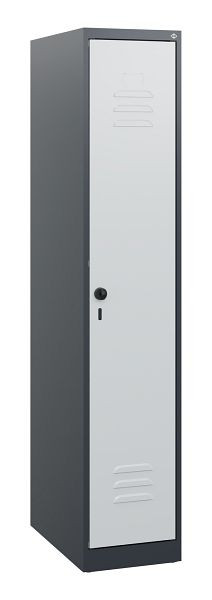 C+P Umkleidespind Classic PLUS, 1530x300x500mm, 7016/7035, Drehriegel, 0800005-10 S10008