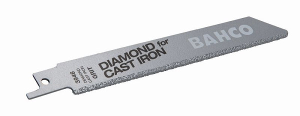 Bahco Säbelsägeblatt mit Diamant-Granulat beschichtet für Gusseisen und Keramik 100 mm, 3946-100-DG-ST-2P
