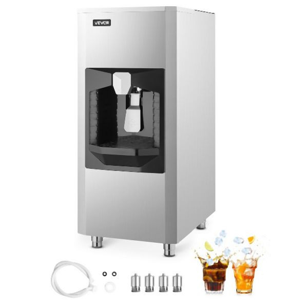 VEVOR Eisbehälter für Eismaschine Eisspender 80kg Speicherkapazität Hotels, ZDCBTLS180LB5E1TIV2