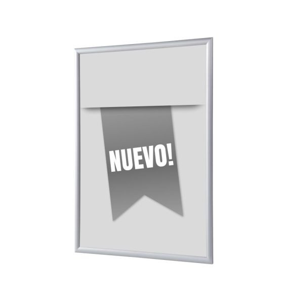 Showdown Displays Klapprahmen A1 Komplettset Neu Grau Spanisch, KRA1G25LPPI439