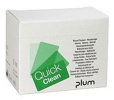 Plum QuickClean Wundreiniger - Box mit 20 Wundreinigungstüchern, 5151