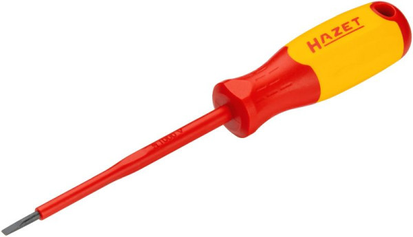 Hazet Elektriker-Schraubendreher, schutzisoliert, Schlitz Profil, SW 0,5 x 3 mm, 811KV-30