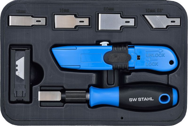 SW-Stahl Schabersatz, Klingen auswechselbar, 94860L, 4033592025997