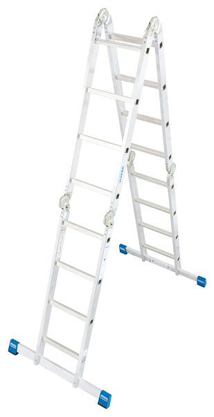 Krause Stabilo Gelenk-Universalleiter 4x4 Sprossen, 123503