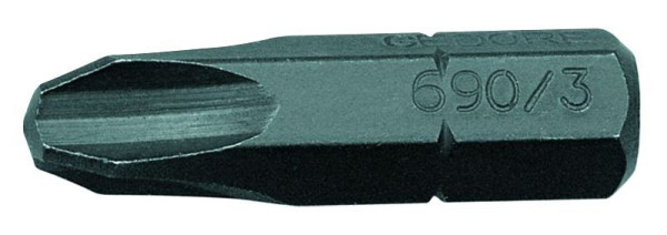 GEDORE Schraubendreherbit 1/4" Vorteilspack, PH3, 50 mm lang, 6541670