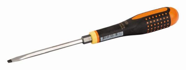 Bahco Ergo™-Schraubendreher, Schlitz, durchgehende Sechskantklinge, 0.8 x 4,5 x 100 mm, SBE-8145TB
