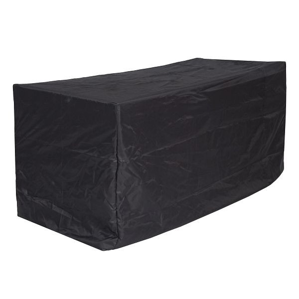 Mendler Abdeckhaube HWC-J41, Abdeckplane Schutzplane Schutzhülle, Outdoor Gartenmöbel Bank Gartenbank, anthrazit, 95x180x75cm, 77654