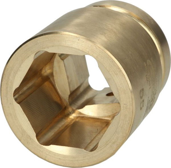 KS Tools 1.1/2" BRONZEplus Steckschlüsseleinsatz, 6-kant, 75 mm, 963.0005