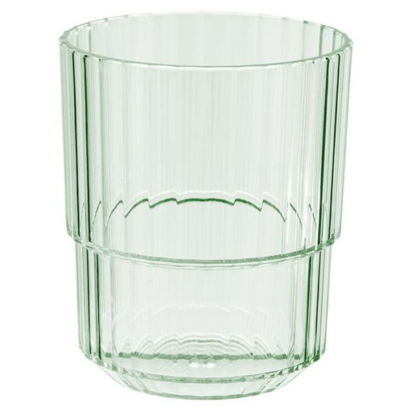 APS Trinkbecher -LINEA-, Ø 8,5 cm, Höhe: 10 cm, Tritan, 300 ml, Farbe: hellgrün, VE: 48 Stück, 10572