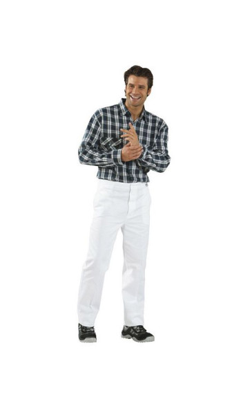 Planam BW 270 Bundhose, reinweiß, Größe 50, 1522050