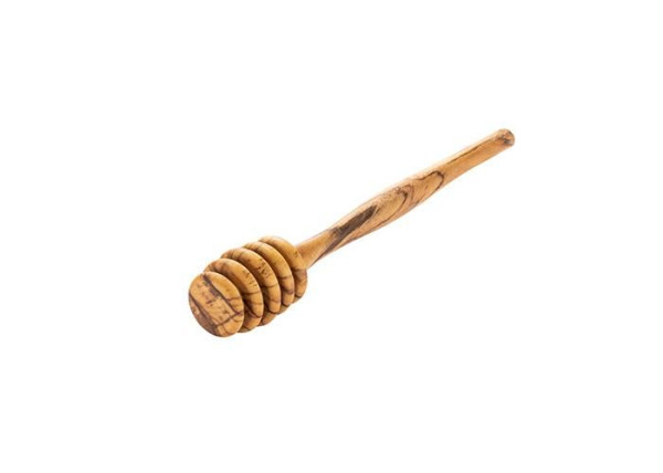 APS Honiglöffel -OLIVE-, Länge: 15 cm, Olivenholz, Unikat in Farbe und Maserung, 01019