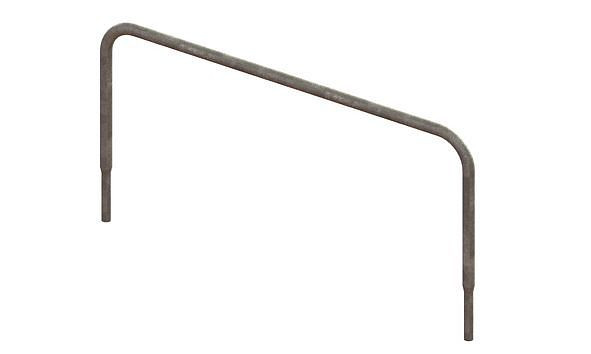 Meta Trennbügel 650/250 mm, verzinkt, für MINI-RACK Stufenholm, 20045696