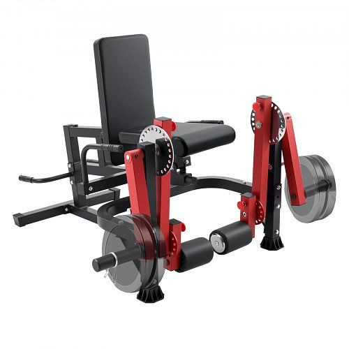VEVOR Beinstrecker und Curl-Maschine, verstellbare Unterkörper-Trainingsbank, 317 kg belastbar, für Heim-Fitnessstudio, ZSTJJKZDFTXLW2NM0V0