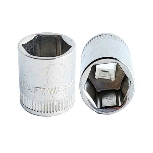 Kraftwerk PRO LINE Steckschlüssel 6-kant 25 mm 1/4" - 5/32", 100502
