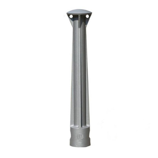 Stein HGS Stilpoller -Delion-, feststehend/zum Einbetonieren, RAL 9005 tiefschwarz, Pfosten: Ø 160 mm, 25004-07