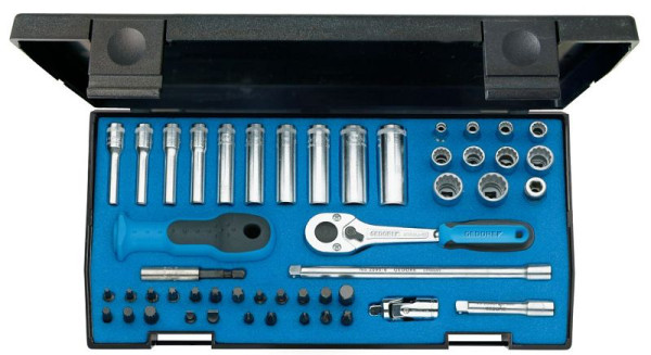 GEDORE Steckschlüssel-Satz 1/4'' DU-IN-IS-PH-PZ-TX-XZN, 1815687