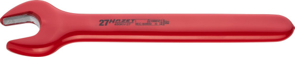 Hazet Einmaulschlüssel, schutzisoliert, Außen-Sechskant Profil, 27 mm, 450KV-27
