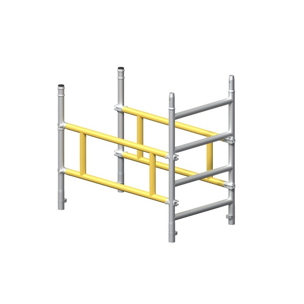 Munk Günzburger Steigtechnik Geländer-Set dreiseitig für Montageplattform fahrbar, 011319