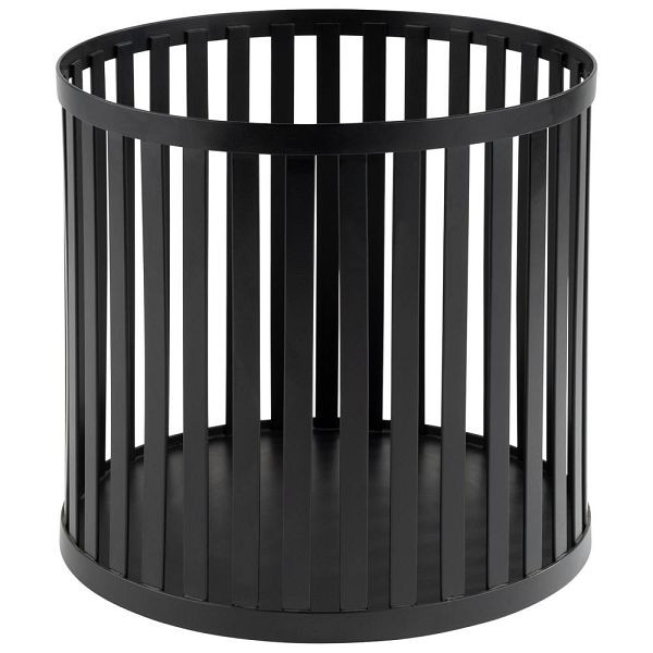 APS Korb/ Ständer -APS PLUS- in schwarz, Ø 21 cm, Höhe: 20 cm, 15337