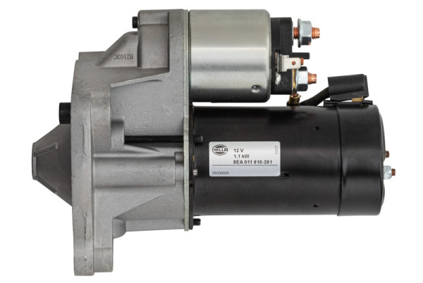 HELLA Starter/Anlasser, 12V, 1.1kW, für u.a. Peugeot 206 Hatchback (2A/C), 8EA 011 610-391