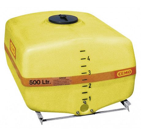 Cemo Fass 400l kofferförmig komplett mit Schraubdeckel, 2855