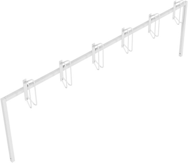 Schake Fahrradständer - Reihenparker, Freistehende Aufstellung zum Einbetonieren, Fahrrad Einstellung: gerade,90°, 421_02