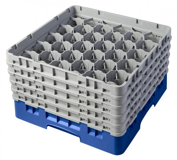 Cambro Spülkorb mit 30 Fächer Camrack® 25,7 cm Blau, 30S958168