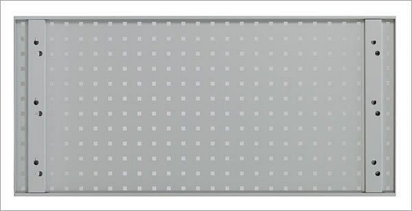 ADB Lochplatte, Maße: 987x456mm, Farbe: grau, RAL 7035, 23002