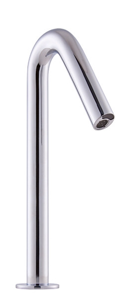 Benkiser Sintra Extra, Elektronik Waschtisch-Ventil mit Sensor im Auslauf für 9V Netzbetrieb, inkl. Dual Power Input Box, Chrom, 1995363