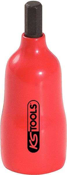 KS Tools 1/4" Bit-Stecknuss mit Schutzisolierung für Innensechskant-Schrauben, 8mm, 117.1419