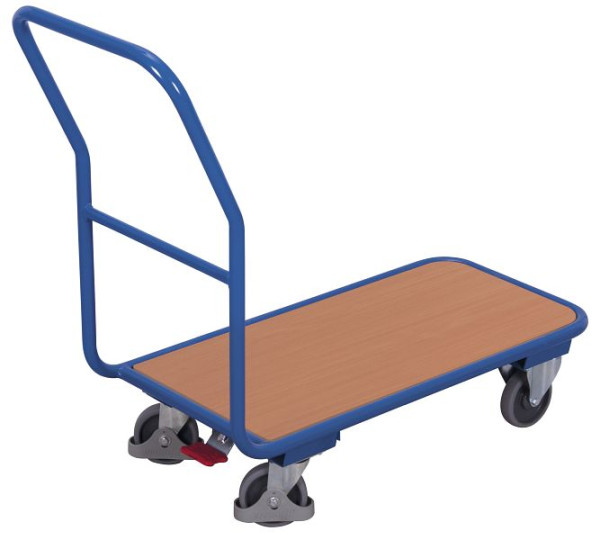 VARIOfit Magazinwagen, Ladefläche: 1.040 x 600 mm, RAL 5010 enzianblau, sw-600.800