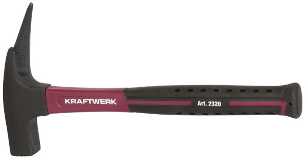 Kraftwerk Latthammer 600 g mit Magnet/Fiberglas, Länge: 325 mm, 2320
