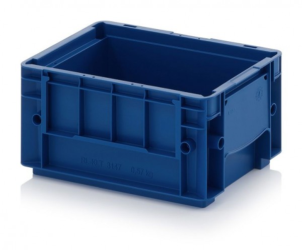 Auer RL-KLT-Behälter, Signalblau, 5,3 Liter, RL-KLT 3147-5005