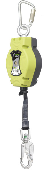 Kratos HELIXON Polyestergurtband, Höhensicherungsgerät mit automatischem Rückzug 6 m, Nur für den vertikalen Gebrauch, FA2050406B