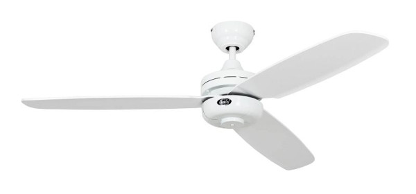 CasaFan Deckenventilator Night Flight Lack weiß-Lack weiß mit Fernbedienung, 9313216