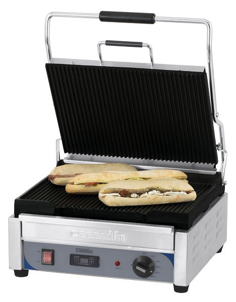 Casselin Panini-Grill L - Premium - Gerillt / Gerillt mit Timer, CGPRRGPT