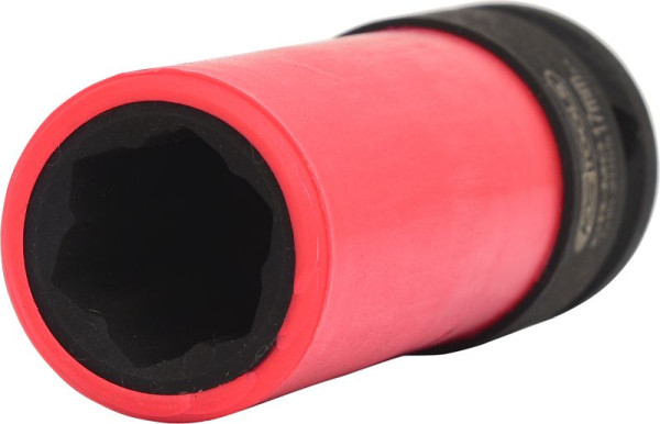 KS Tools Spezial-Alu-Felgen Sonderprofil-Kraft-Stecknuss für Mercedes, lang, 17 mm, 515.2055