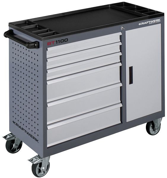 Kraftwerk Werkstattwagen BT1100 60/40 6 Schubladen + 1 Schrank, 101.316.100
