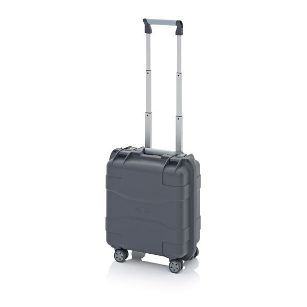 Auer Schutzkoffer Pro Trolley, Anthrazitgrau, mit 2 gleichschließenden Schlössern, unbestückt, CP S 4422-7016