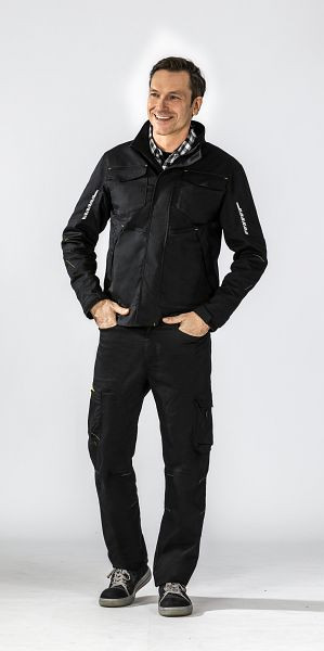 Planam Stretchline Bundjacke, schwarz, Größe 62, 6600062