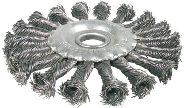SW-Stahl Scheibenbürste, gezopft, ø 115 mm, 63354SB, 4033592136693
