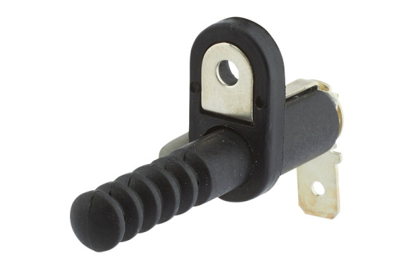 HELLA Schalter, Türkontakt, Druckbetätigung, Anschlussanzahl: 1, geschraubt, Bohrung-Ø: 11mm, 6ZF 007 239-001