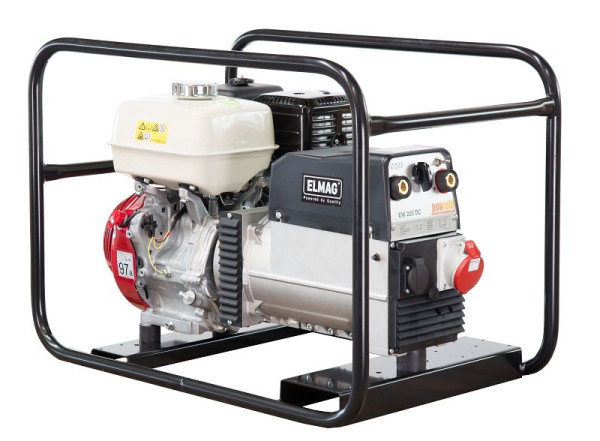 ELMAG Schweiß-Stromerzeuger SEB 200X, mit HONDA- Motor GX390, 53123