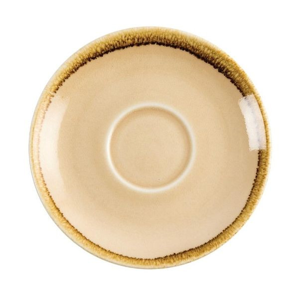 Olympia Kiln Untertassen Sandstein 14cm, VE: 6 Stück, GP331